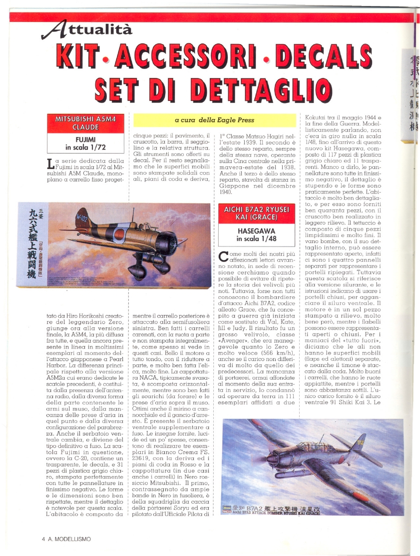 Aerei Modellismo 1998-06